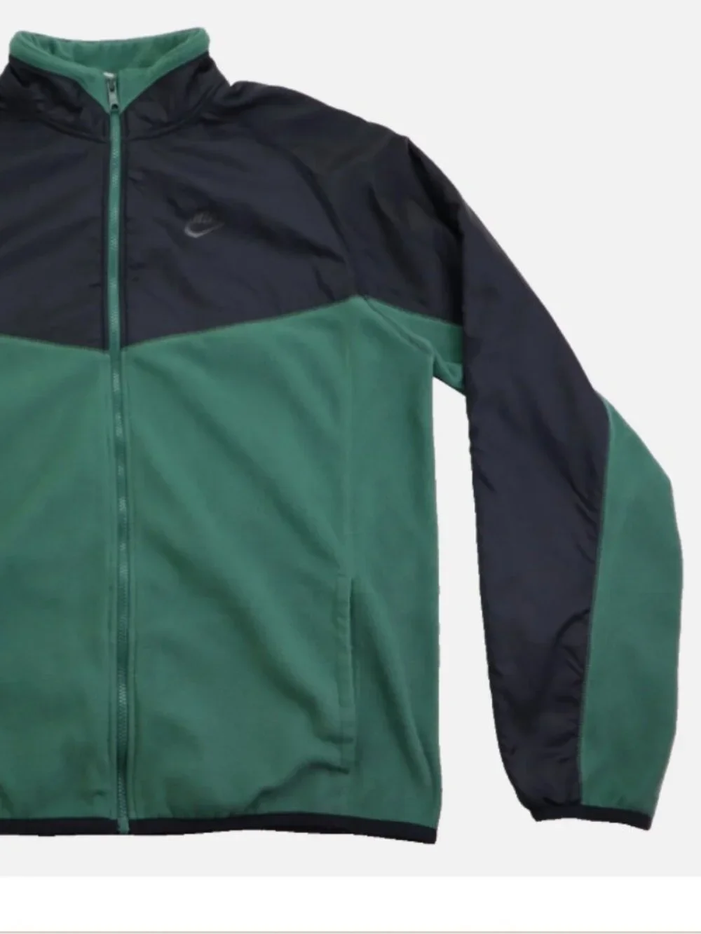 Nike Sportswear Full Zip Fleece Men's Jacket Size XL Excellent Pre-Owned